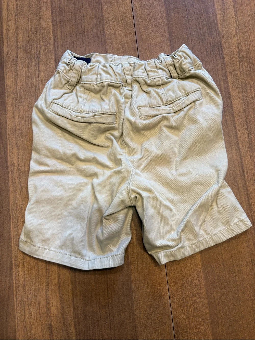 The Children's Place Khaki Elastic Waist Shorts